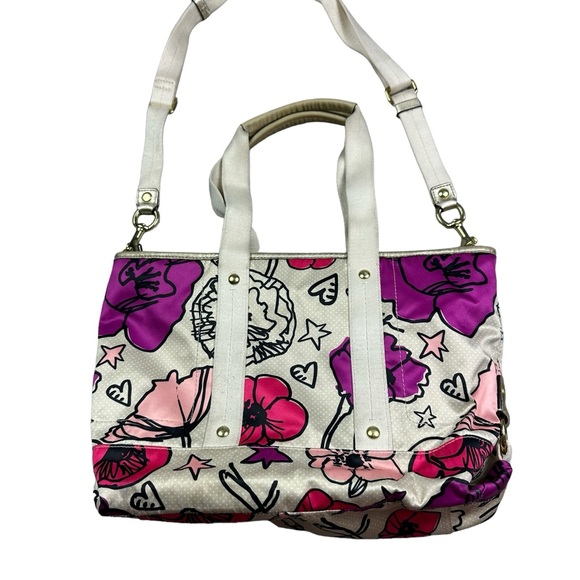 COACH: “Poppy” Collection Tote / Shoulder Bag / Crossbody - Picture 9 of 12
